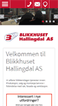 Mobile Screenshot of hallingblikk.no